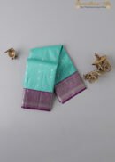 Rexona With Purple Kanchipuram Silk Saree